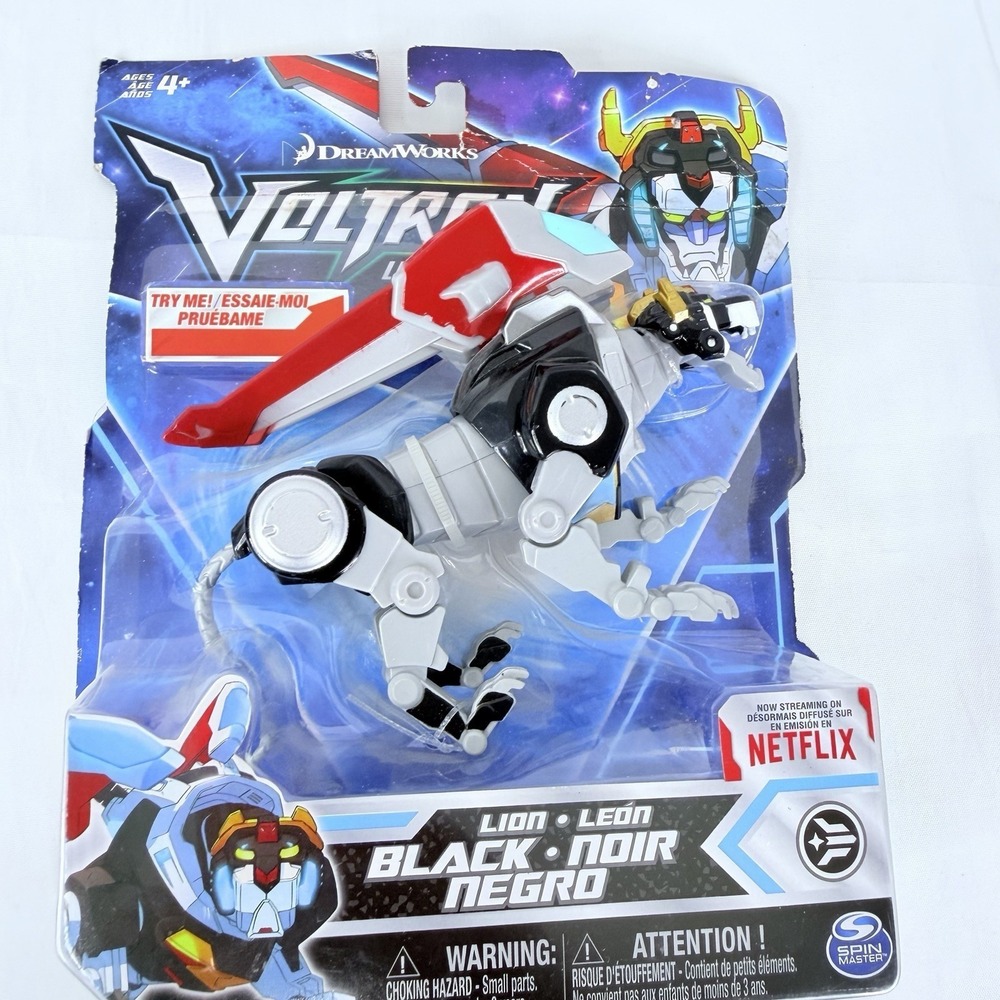 Dreamworks Voltron Legendary Defender 2017 Black‎ Lion Playmates Netflix